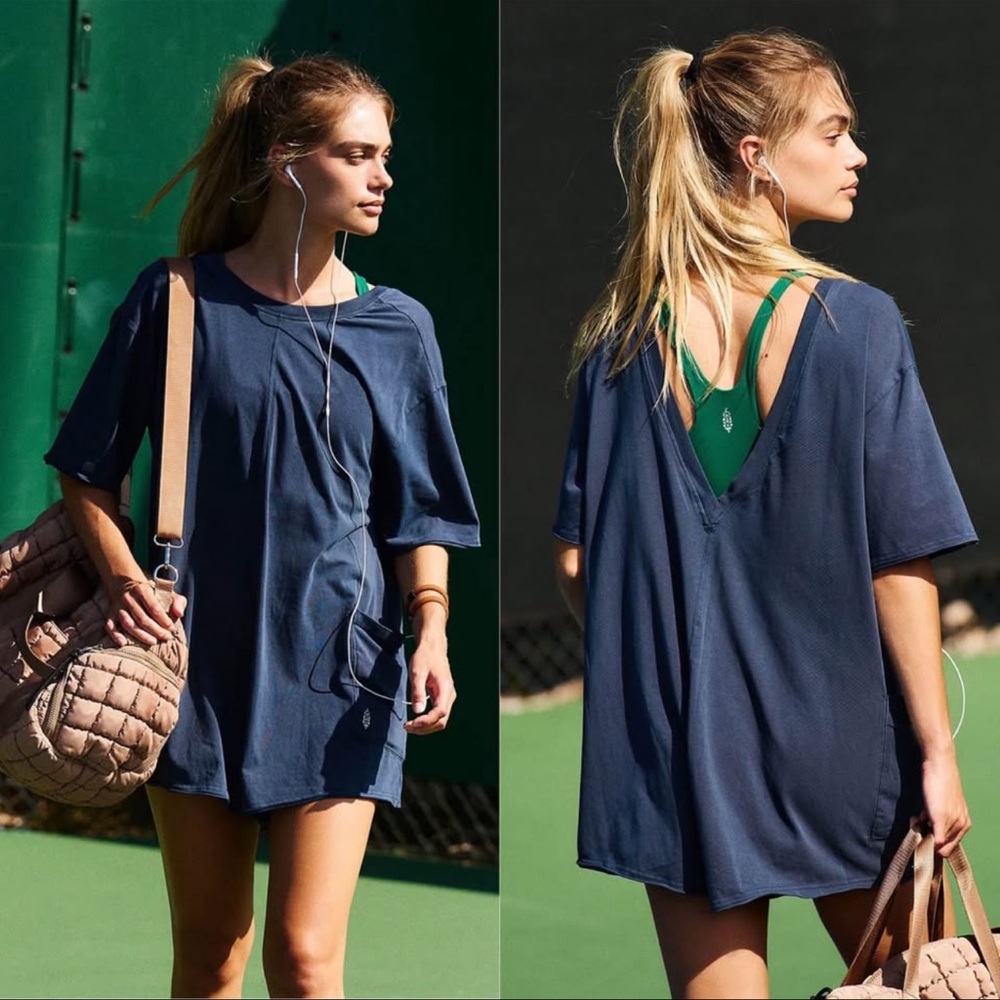 Free People Hot Shot Onesie & Hot Shot Tee Romper - Picture 4 of 4